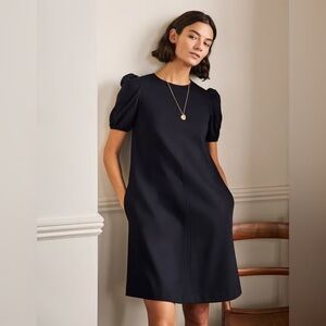 Boden Seam Detail Ponte Shift Dress